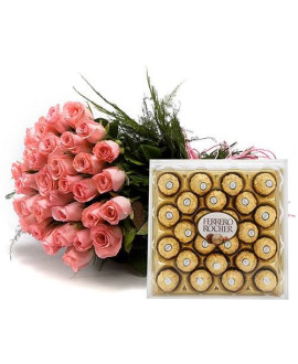 Say It With Roses & Chocolates